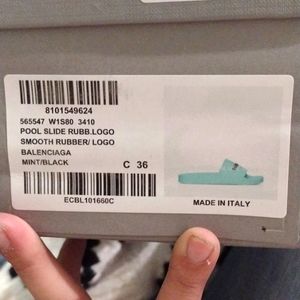 Balenciaga slide sandals